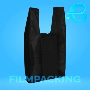 Bolsa Camiseta Negra 60x70x25