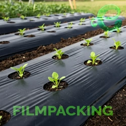 Folio Mulch Negro 1,2m de ancho x 500 metros